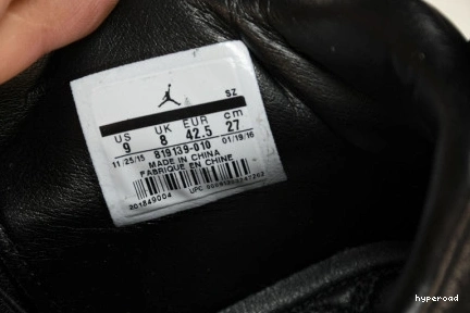 Hyperoad Retro Pony 4 Black Jordan Hair 1103